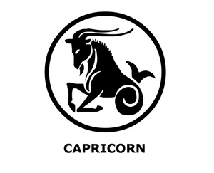 acclaim clipart: capricorn the goat sign of the zodiac