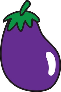 acclaim clipart: fresh eggplant