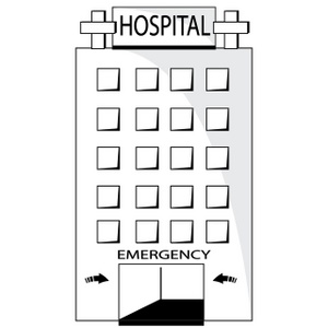 acclaim clipart: hospital