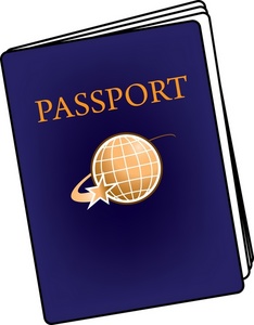acclaim clipart: passport booklet