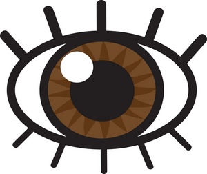 acclaim clipart: shiny eyeball