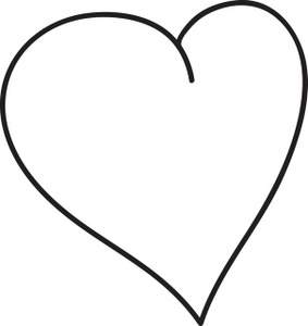 acclaim clipart: simple heart drawing