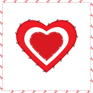 acclaim clipart: valentine heart design